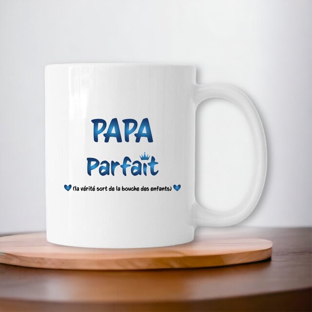 Image front Mug céramique papa parfait