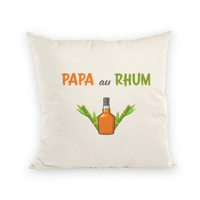 Image back Coussin papa au rhum