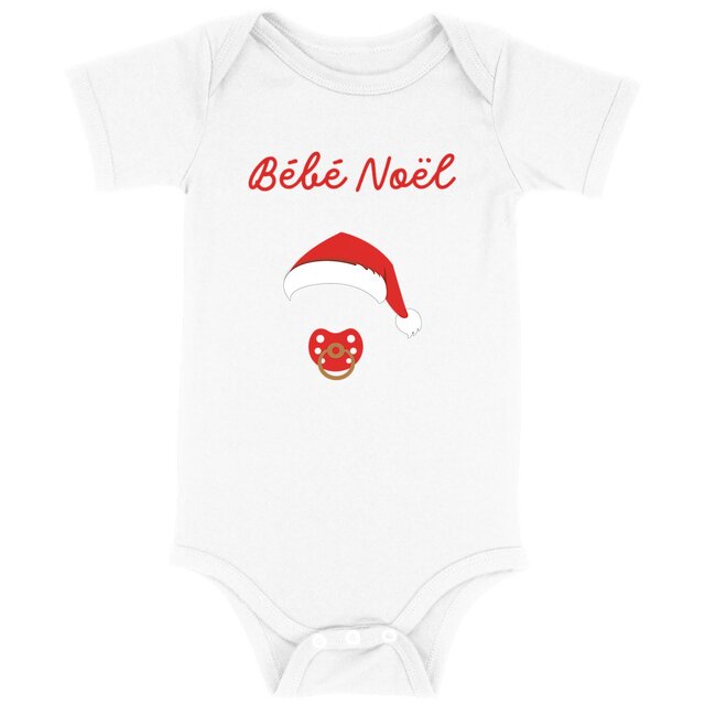Image back Body bébé Noël