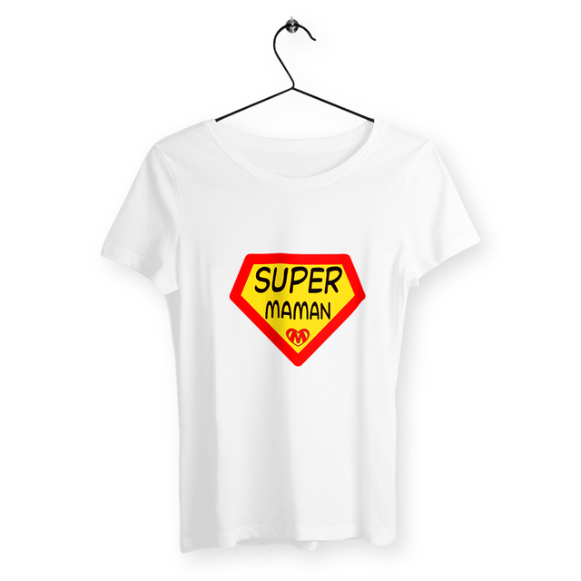 Image back T-shirt super maman