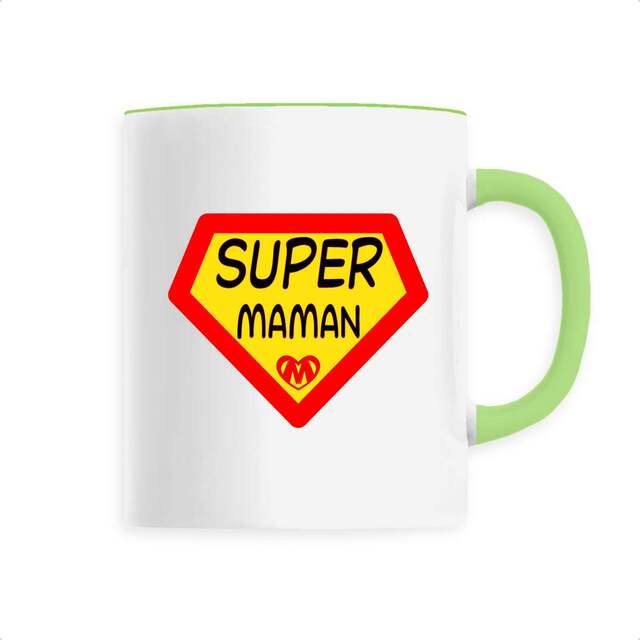 Image back Mug céramique super maman