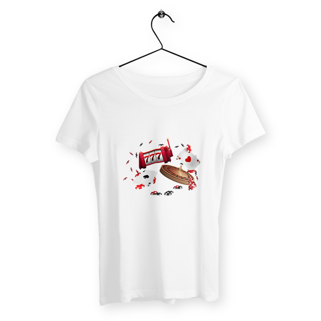 Image back T-shirt femme casino royale