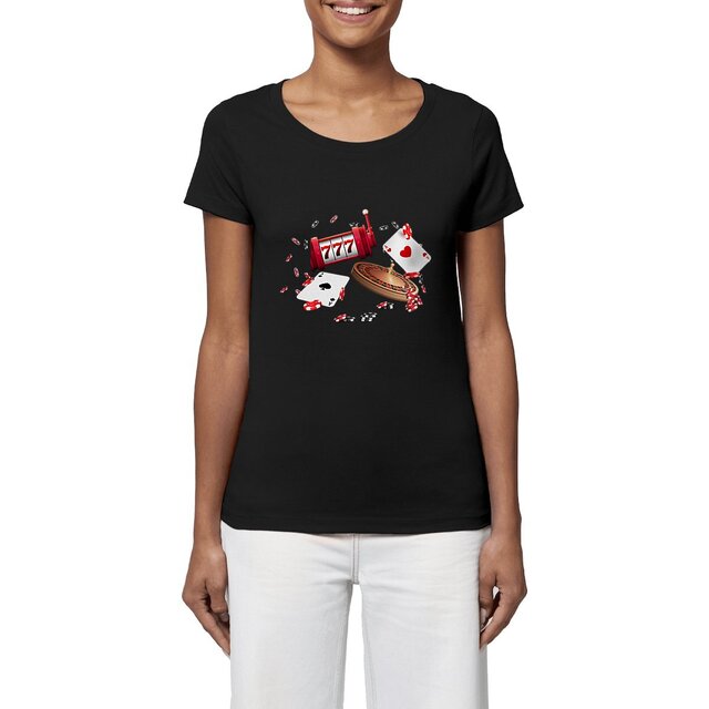Image front T-shirt femme casino royale