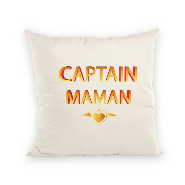Image back Coussin captain maman