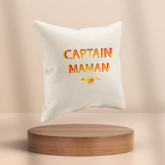 Image front Coussin captain maman