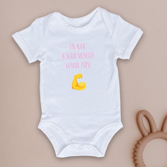 Image front Body musclee comme papa
