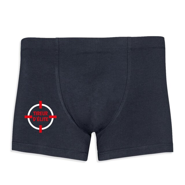 Image back Boxer homme tireur d'élite