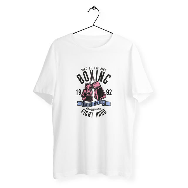 Image back T-shirt homme boxe