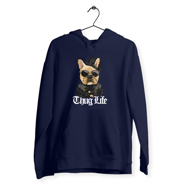 Image back Sweat unisexe Thug life