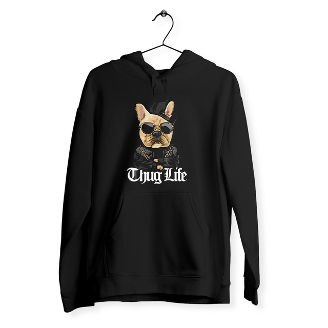 Image front Sweat unisexe Thug life