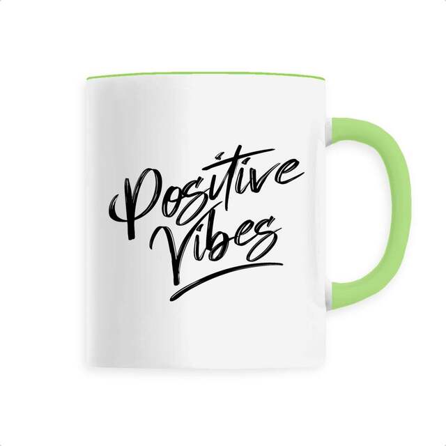 Image back Mug céramique positive vibes