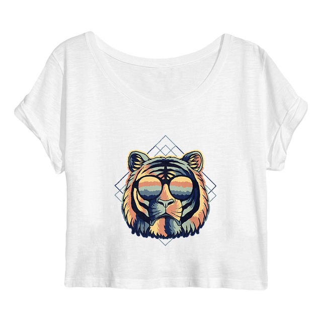 Image back Crop top tigre miami