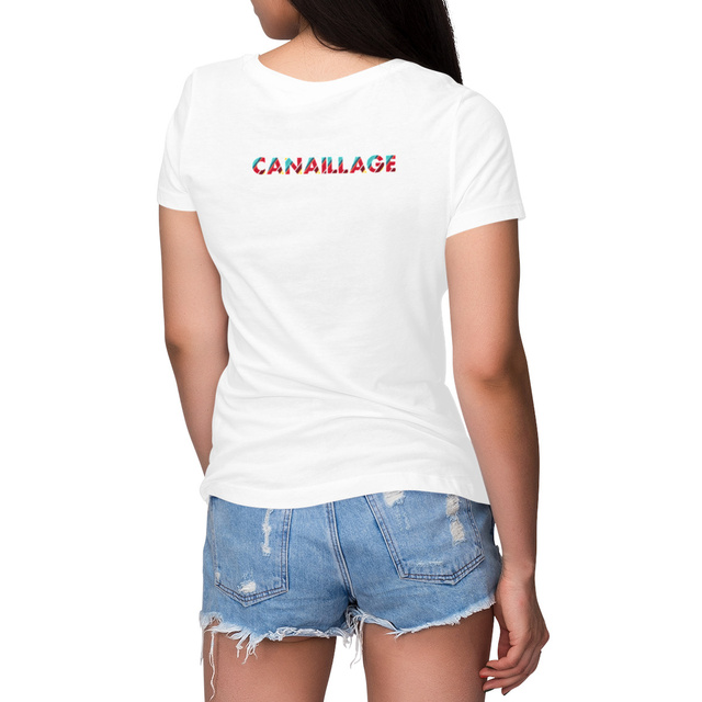 Image du produit T-shirt femme Canaillage Stripe