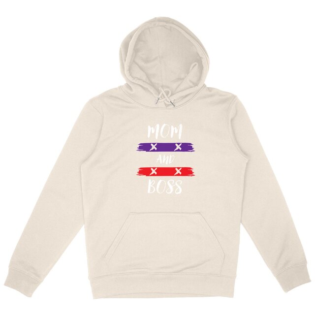 Image back Sweat femme Mom and boss