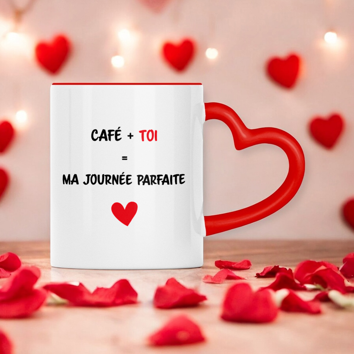 Image front Mug coeur café + toi 