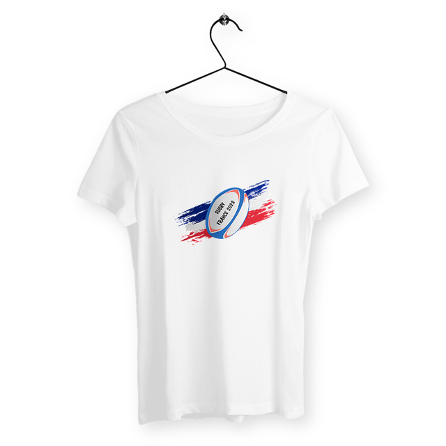 Image back T-shirt femme rugby 2023