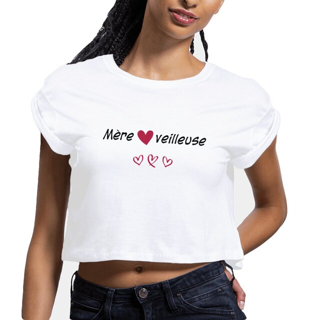 Image front Crop top mère veilleuse