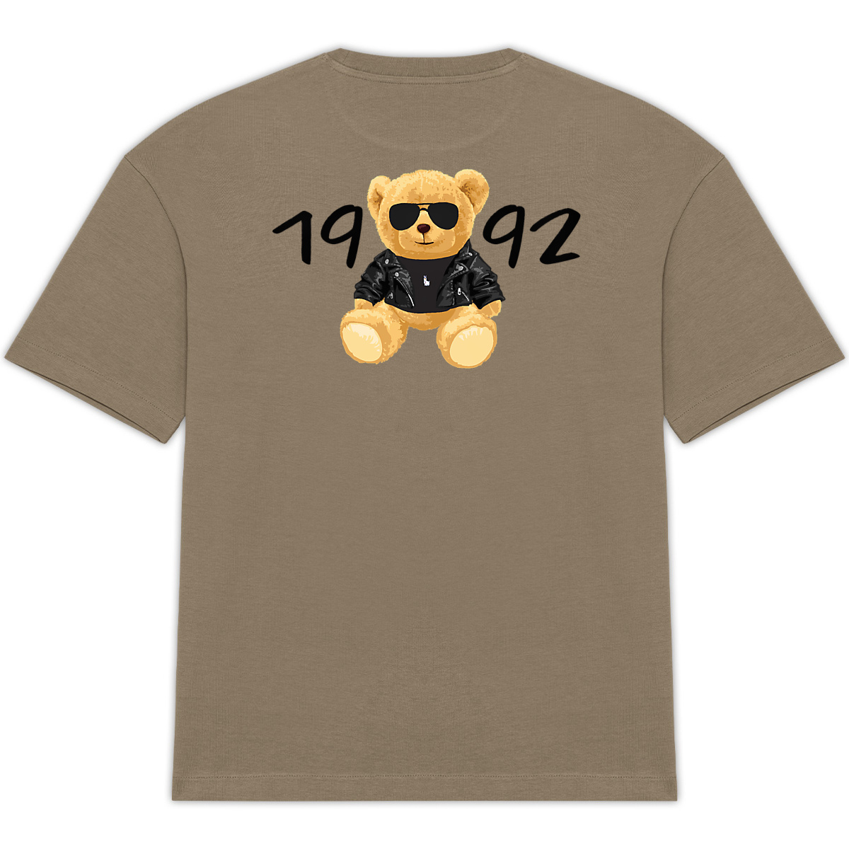 Image back T-shirt homme oversize Teddy 92