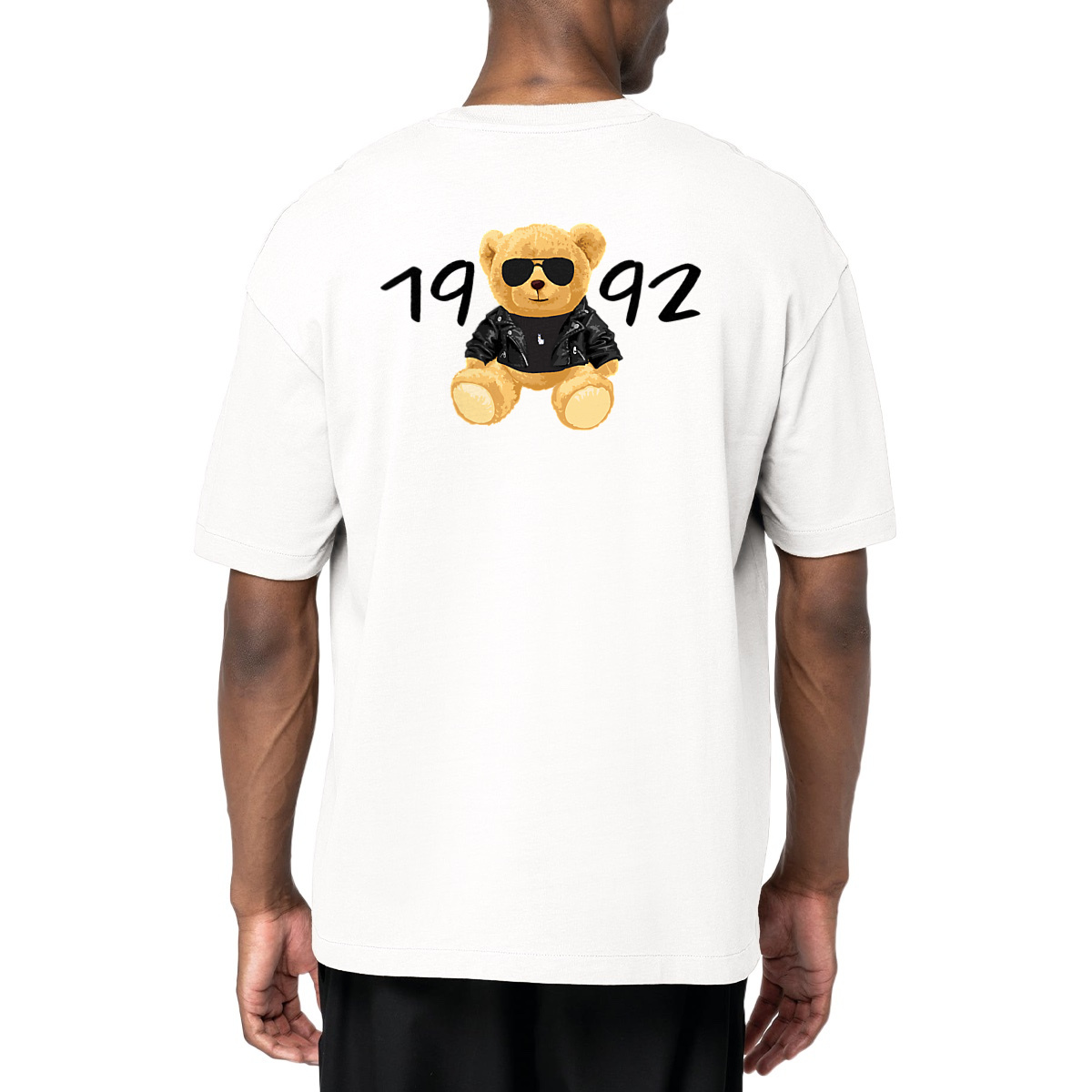 Image front T-shirt homme oversize Teddy 92