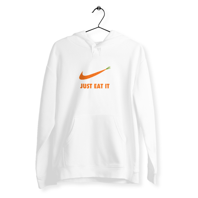 Image front Sweat unisexe just eat it