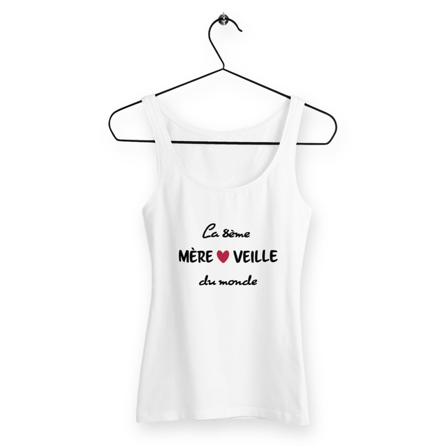 Image back Débardeur femme 8ème mèreveille du monde