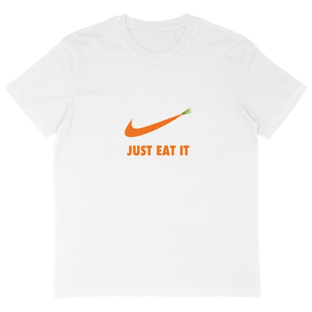 Image back T-shirt oversize just eat it