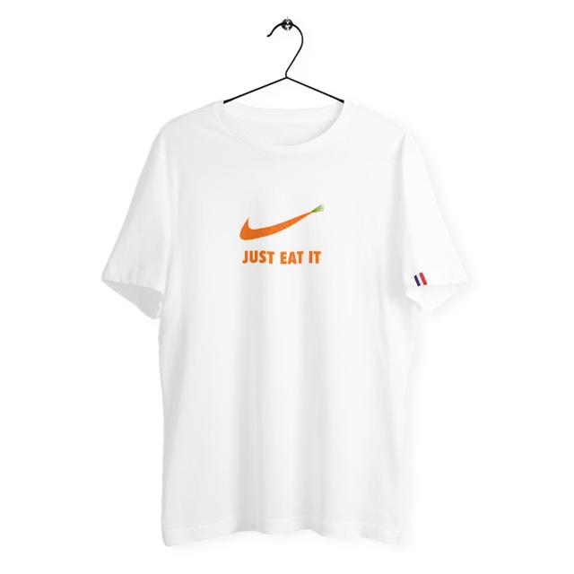 Image back T-shirt homme just eat it France édition