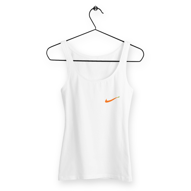 Image back Débardeur femme logo carotte