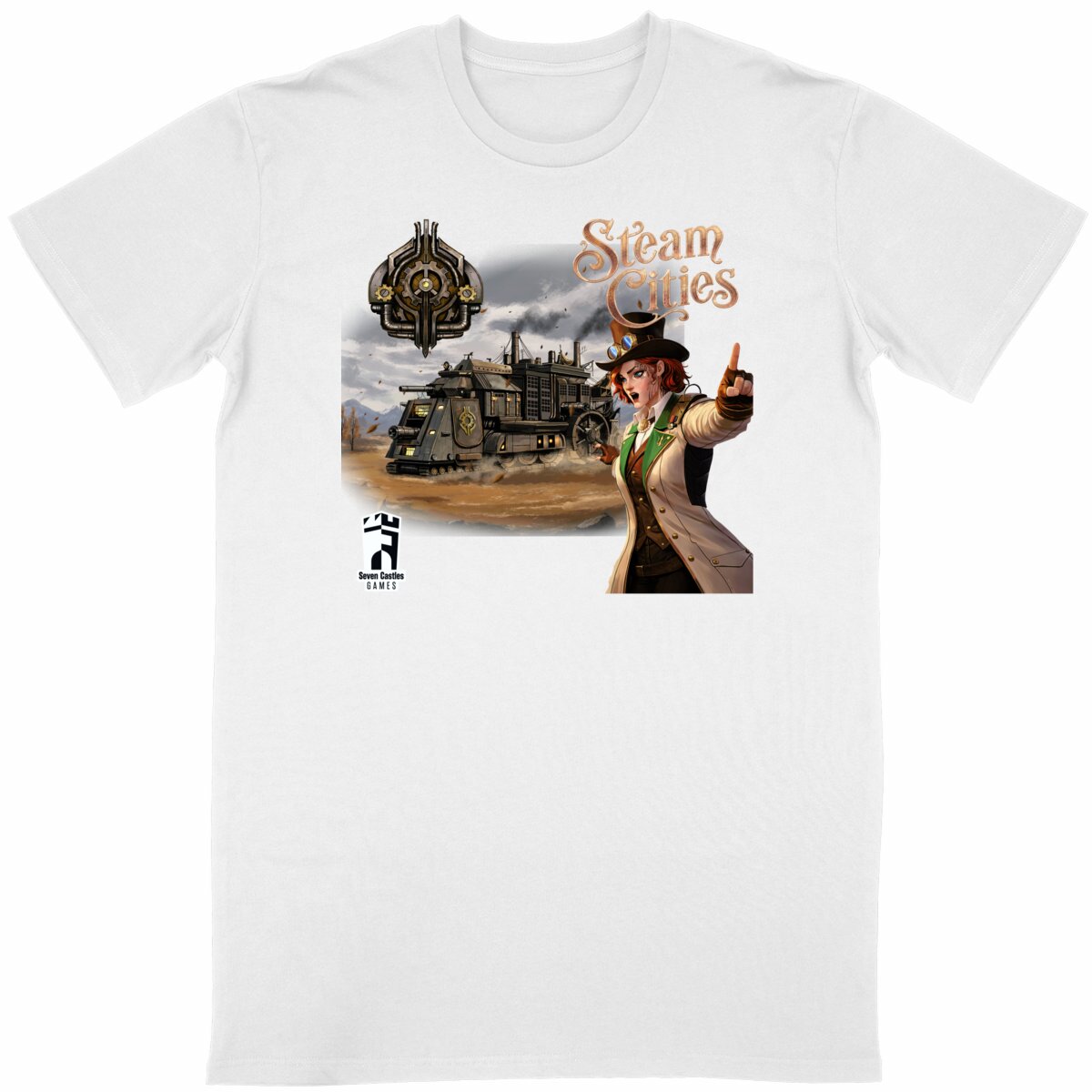 Image back Steam Cities - Steam City - Unisex Classic T-shirt