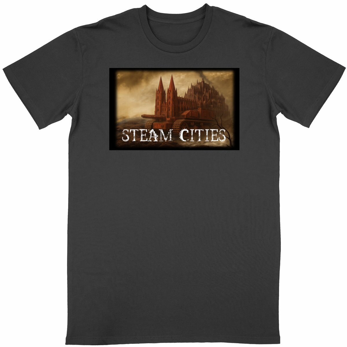 Image back Steam Cities - Cathedral City - Unisex Classic T-shirt