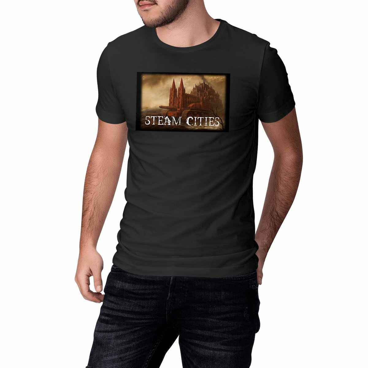 Image front Steam Cities - Cathedral City - Unisex Classic T-shirt