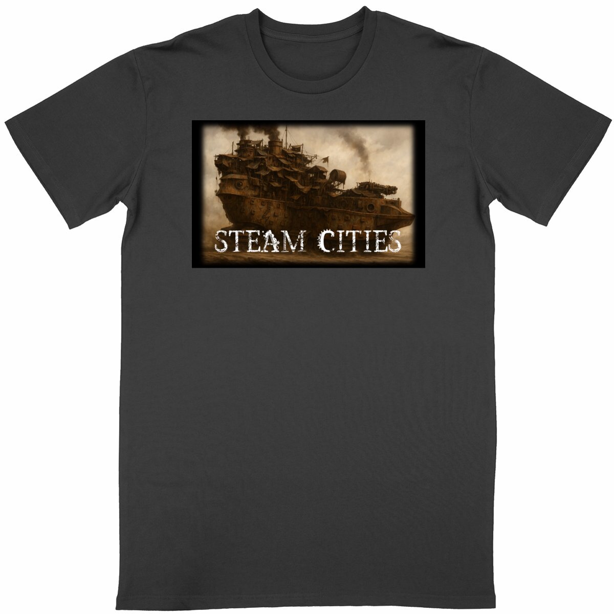 Image back Steam Cities - Sea City - Unisex Classic T-shirt
