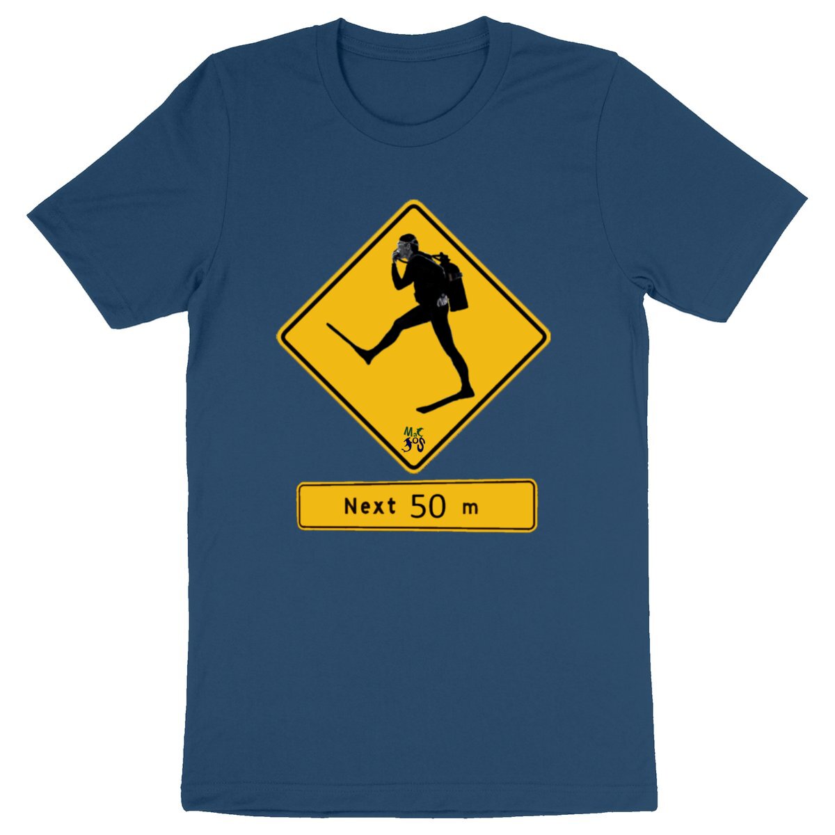 T-shirt plongée panneau australien