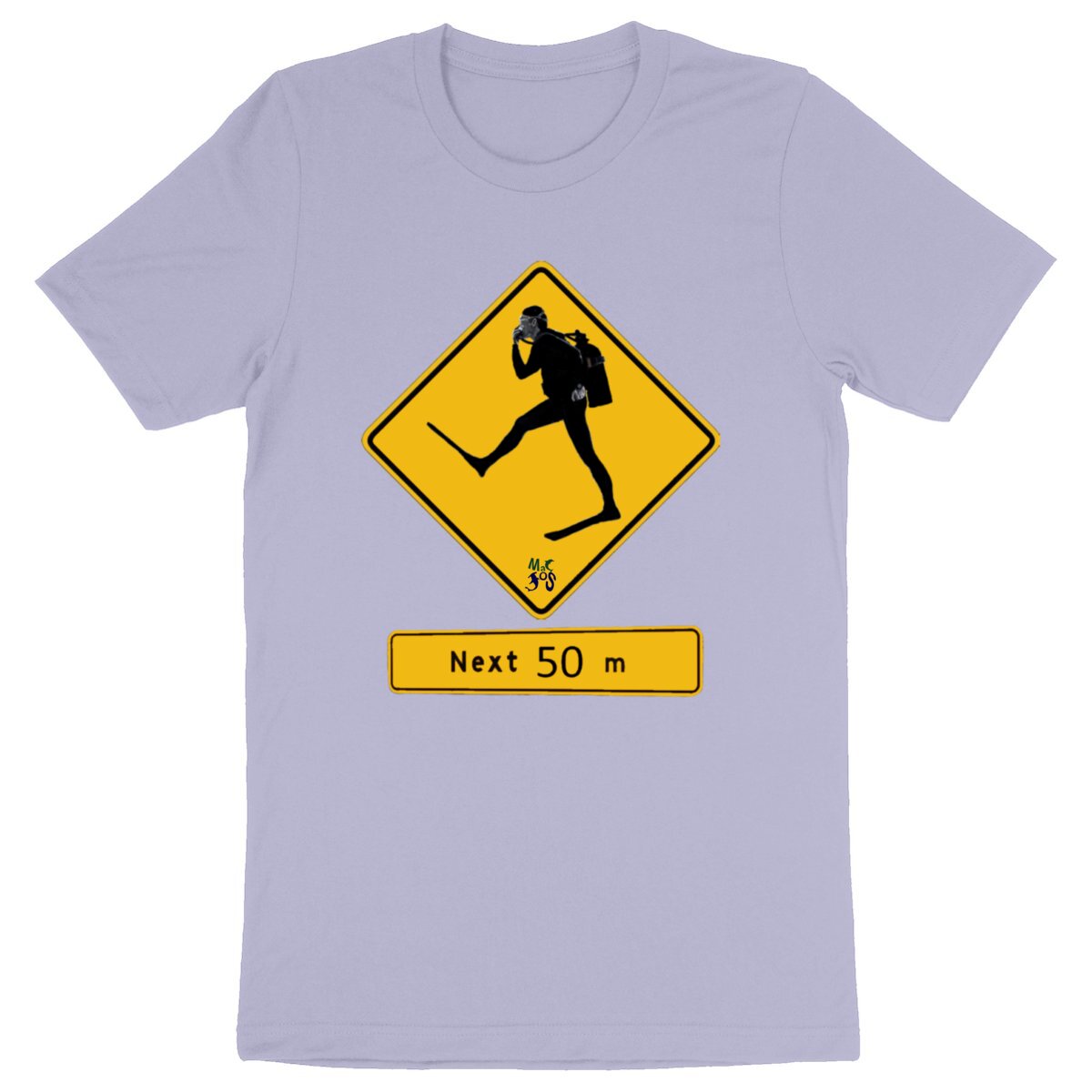 T-shirt plongée panneau australien