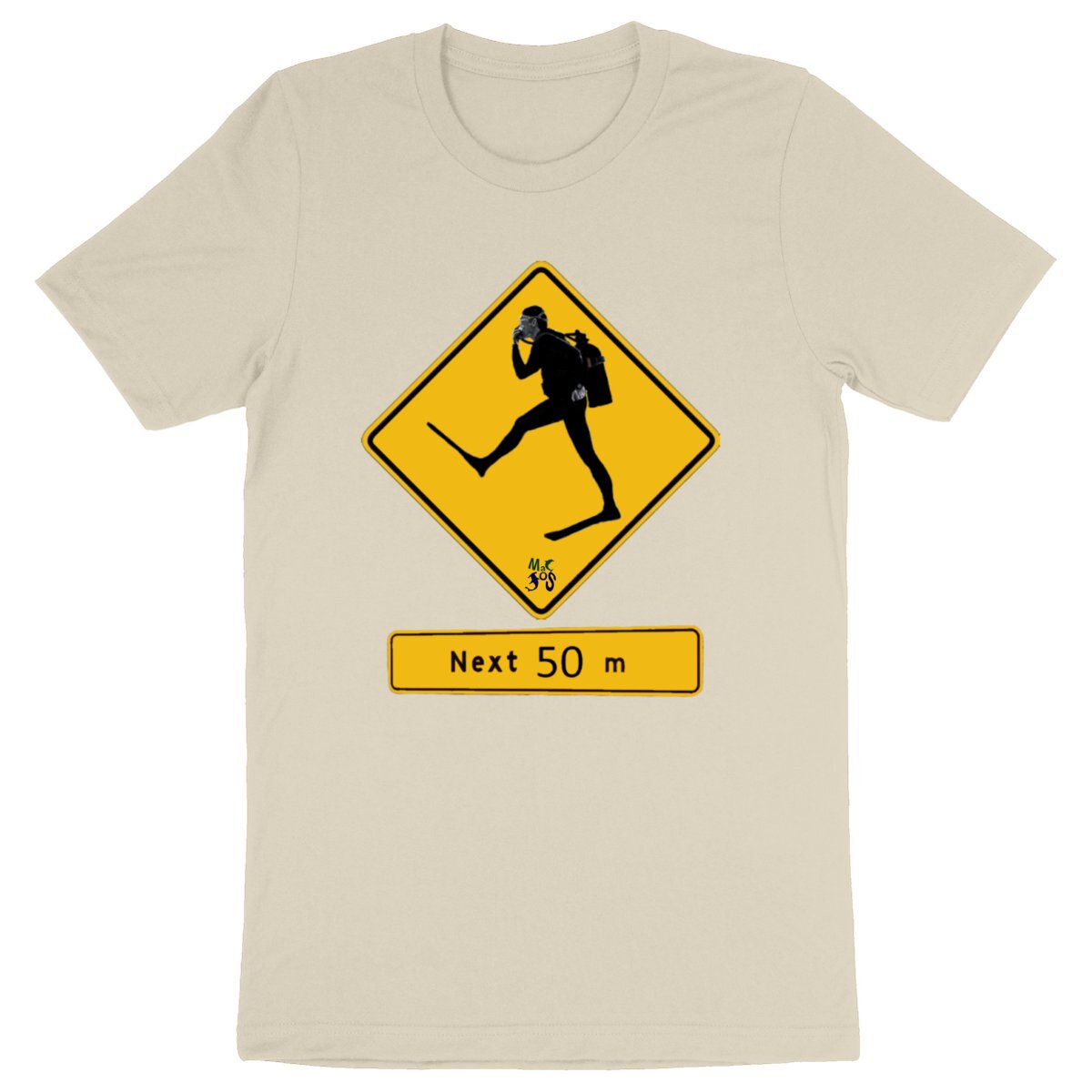 T-shirt plongée panneau australien