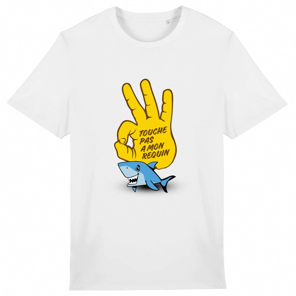 T-shirt plongée bio : touche pas mon requin