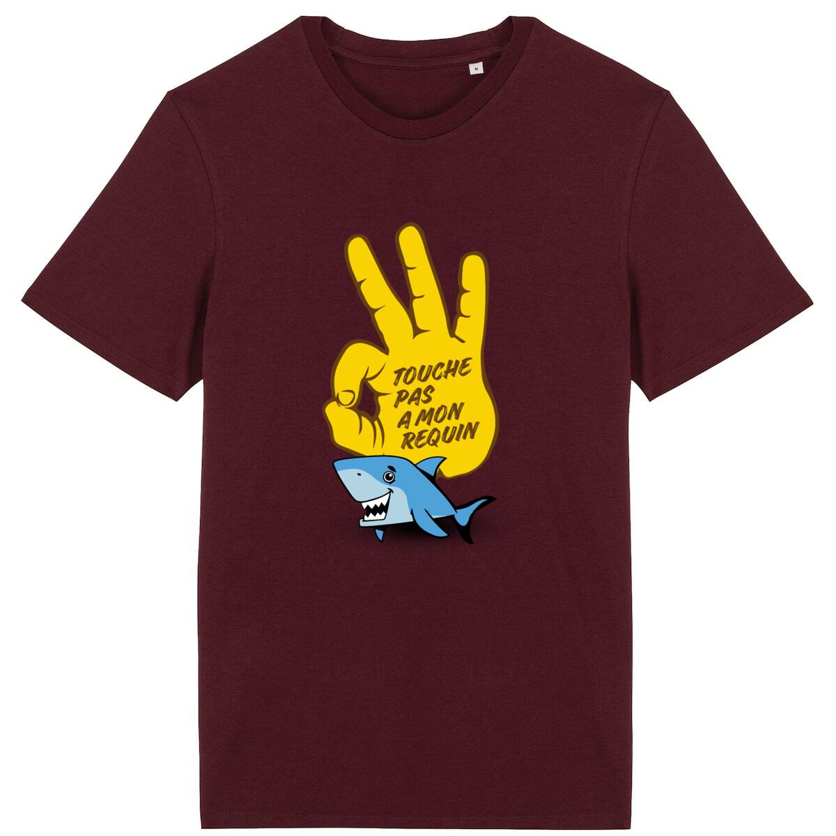 T-shirt plongée bio : touche pas mon requin