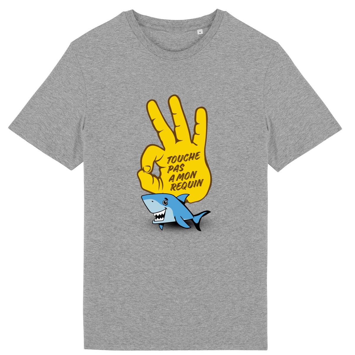 T-shirt plongée bio : touche pas mon requin