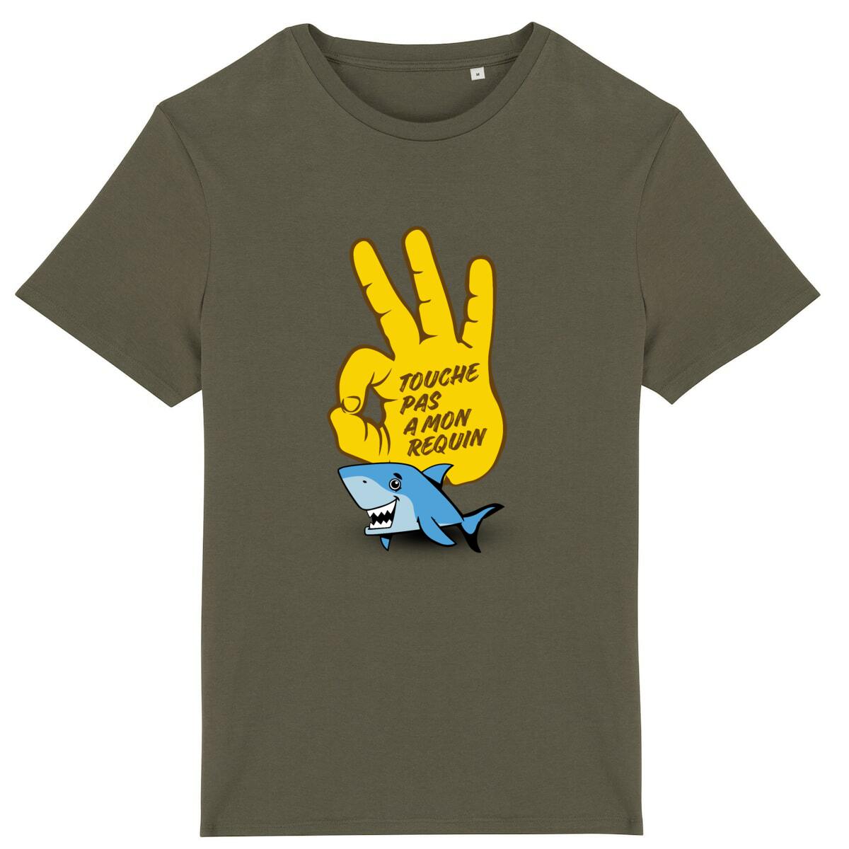 T-shirt plongée bio : touche pas mon requin