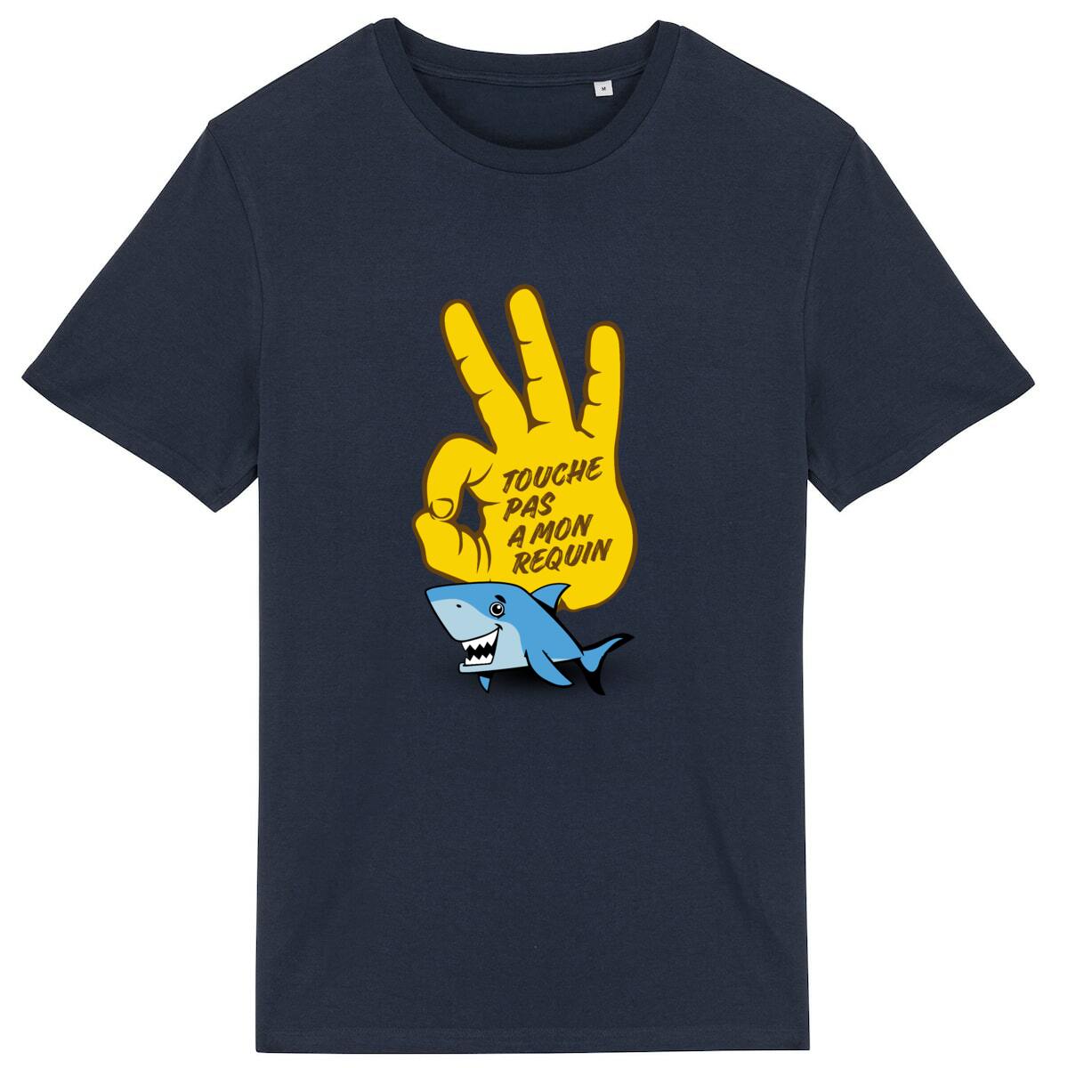 T-shirt plongée bio : touche pas mon requin