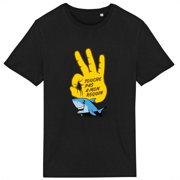T-shirt plongée bio : touche pas mon requin