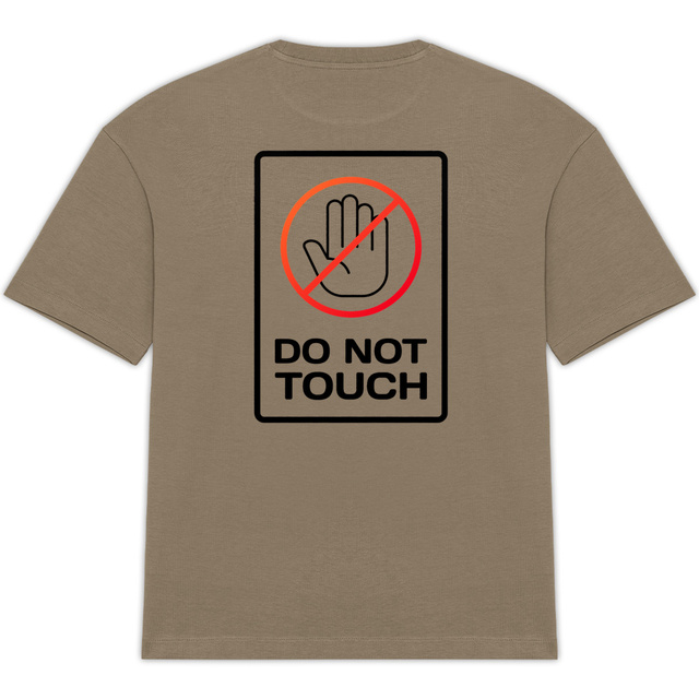 Image back TEE-SHIRT BOÎTE DE NUIT "DO NOT TOUCH"