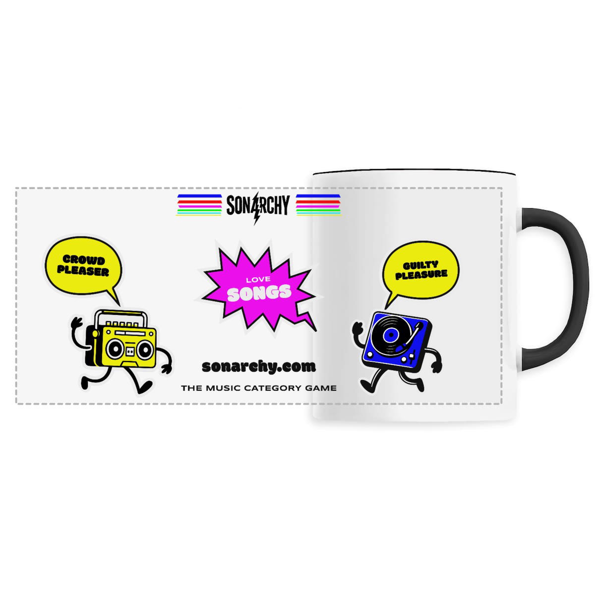 Ceramic mug - Panoramic - Love Songs Edition