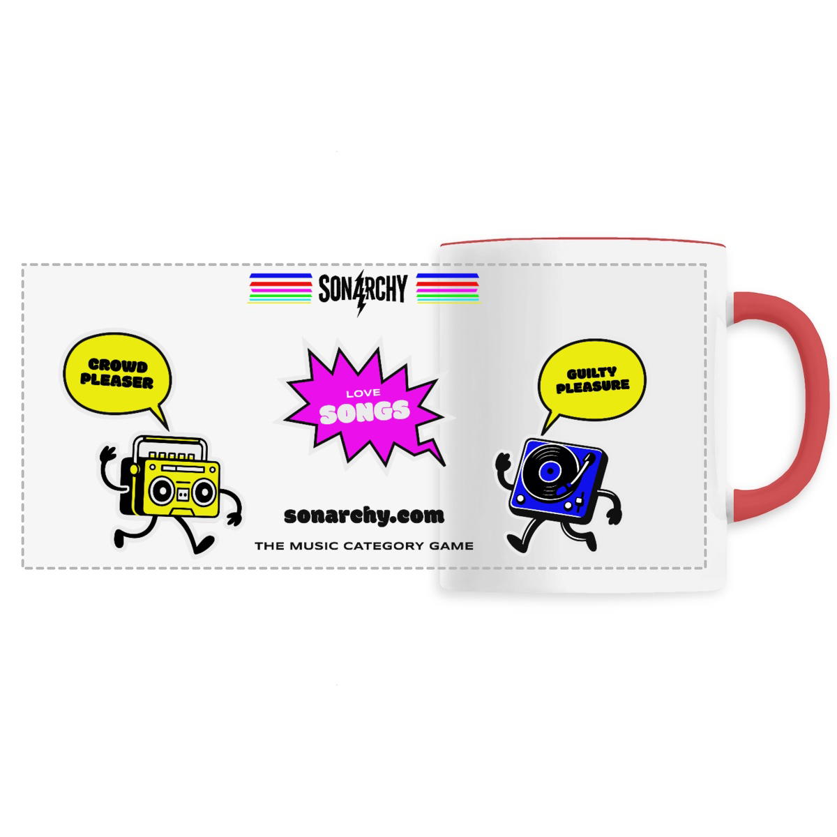 Ceramic mug - Panoramic - Love Songs Edition - Image