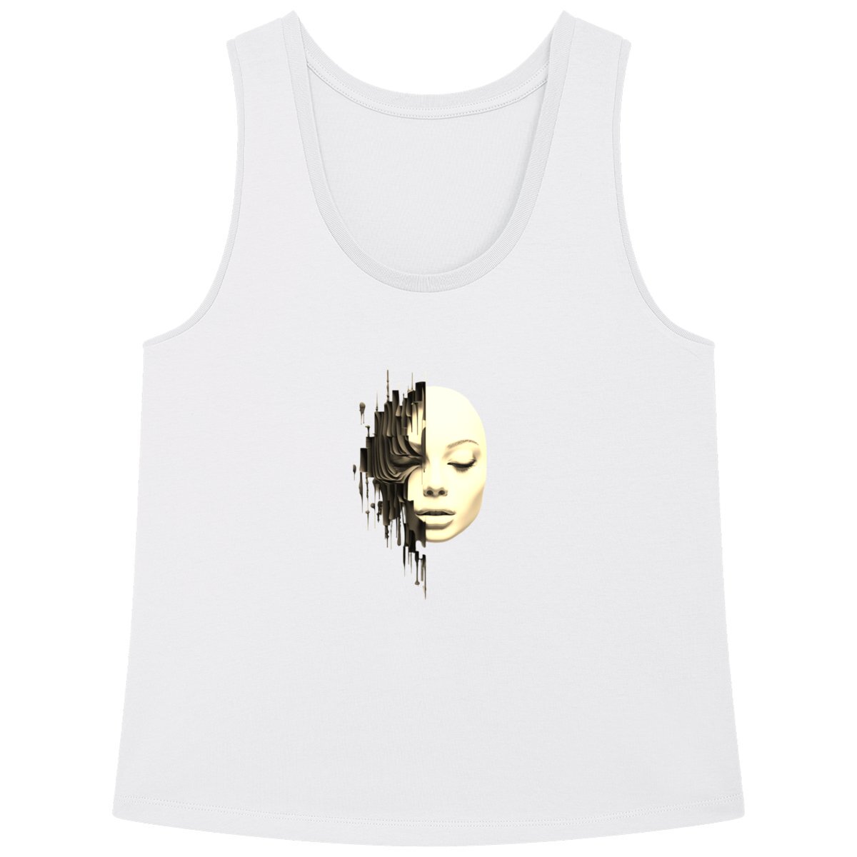 Image back Loose fitting women's tank top Premium Plus