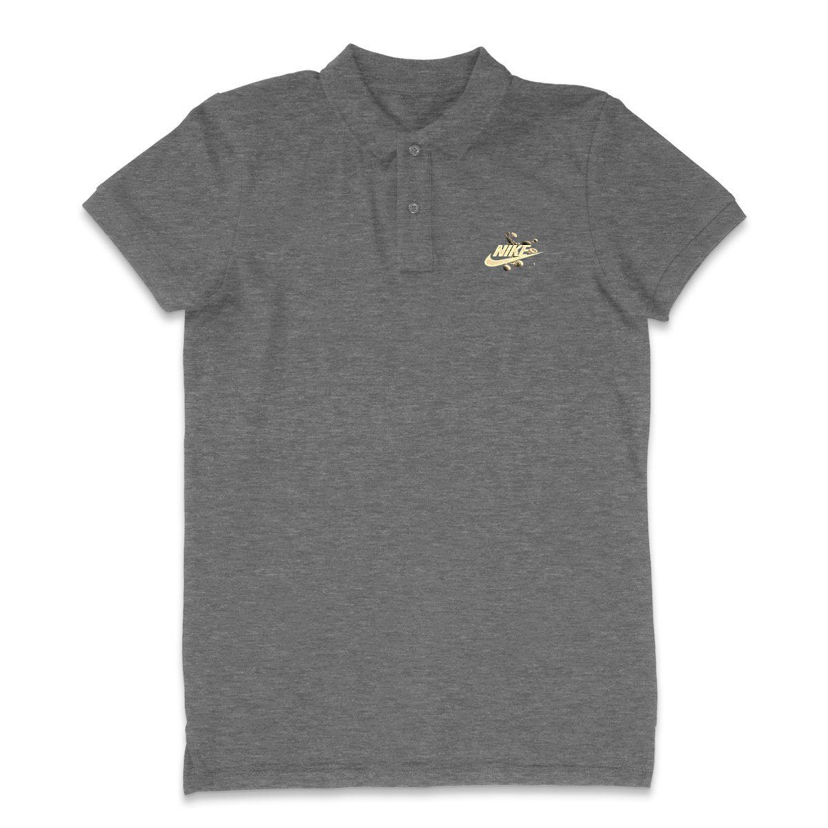 Image back Men's Polo Shirt premium art design photograph 