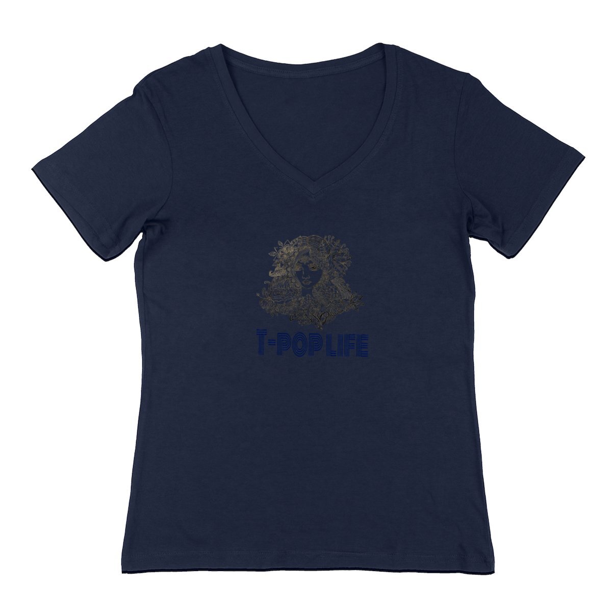 Image back Women's v-neck T-shirt Change