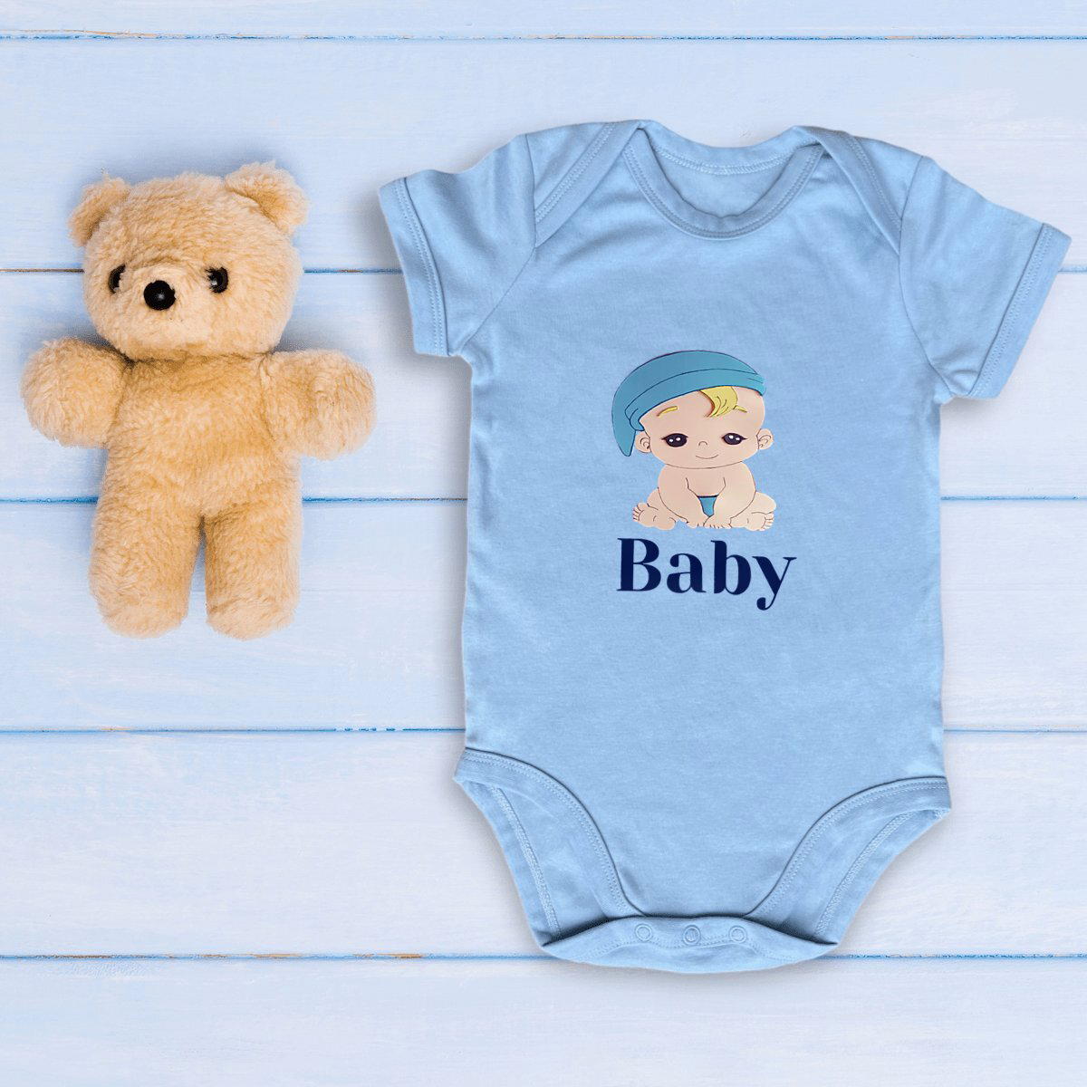 Image front Baby bodysuit beautiful premium plus kids 