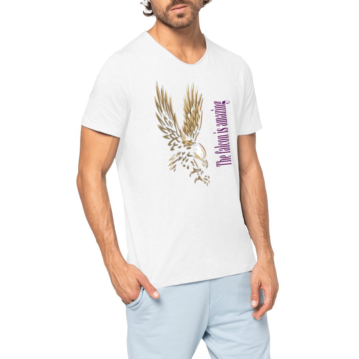 Image front Men's slub t-shirt Premium Plus...art DESIGN photography
