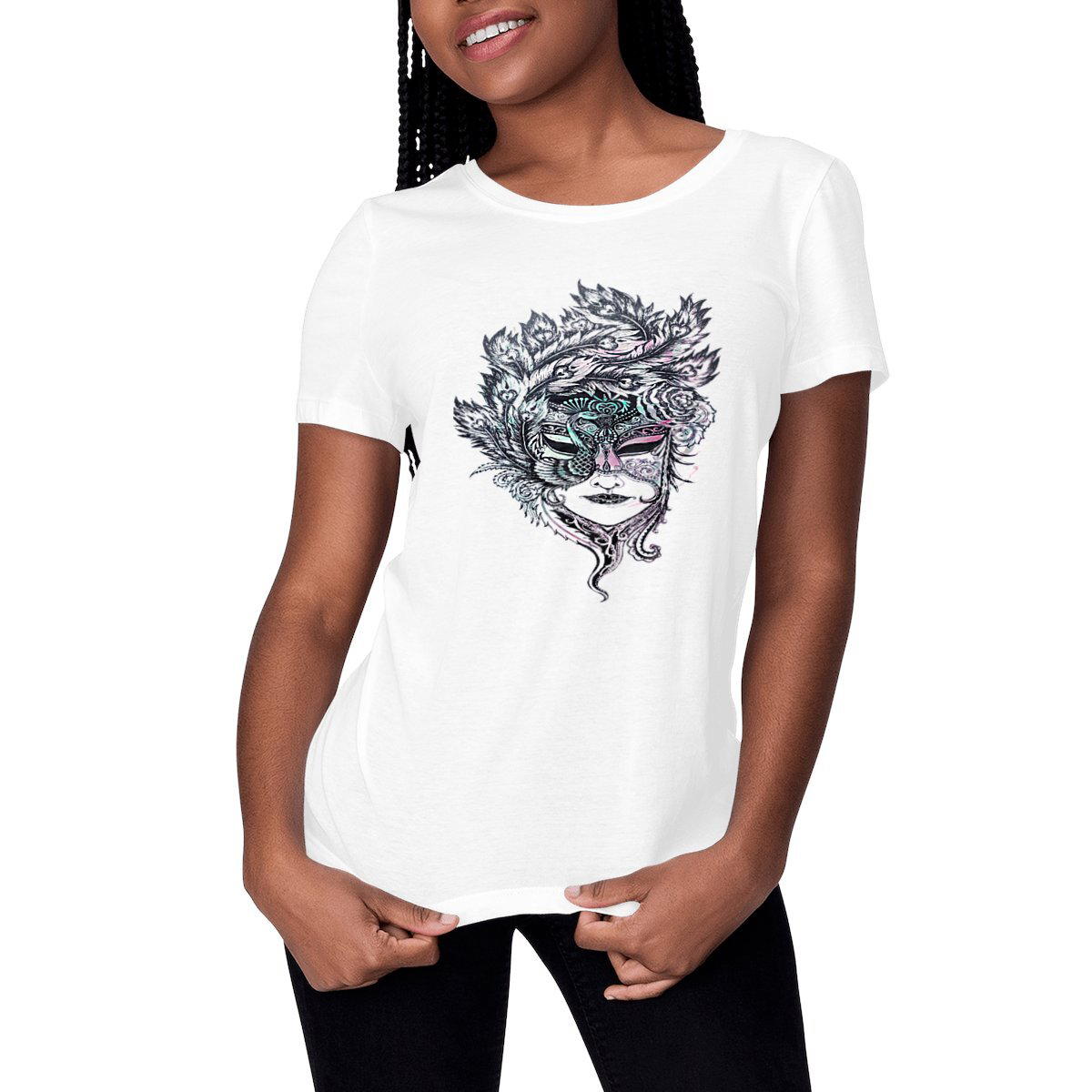 Image front Women's t-shirt Premium Plus..art DESIGN photography